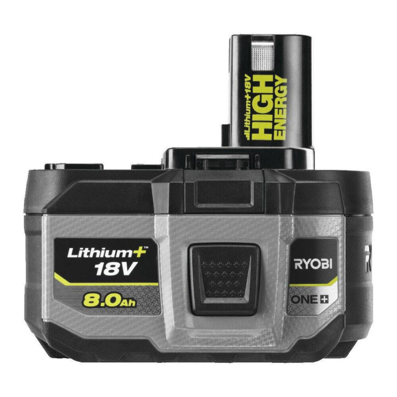 Ryobi Battery ONE+ RB1880T High Energy Lithium+ 18V 8Ah 1.3kg (5133006264)