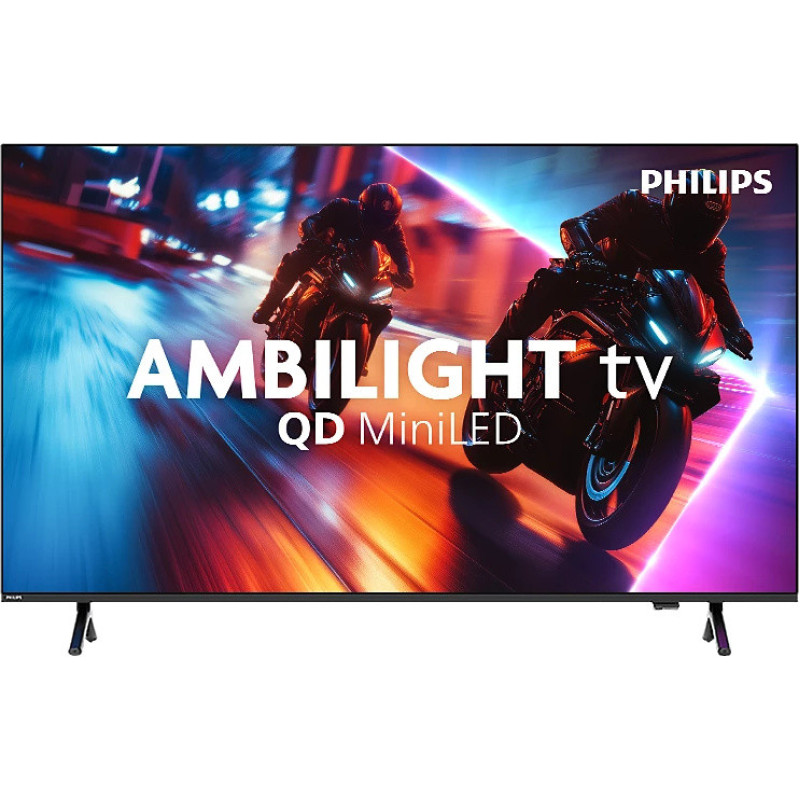 Philips Телевізор 65" Philips MiniLED 4K 144Hz Smart Titan OS Black Ambilight (65MLED920/12)