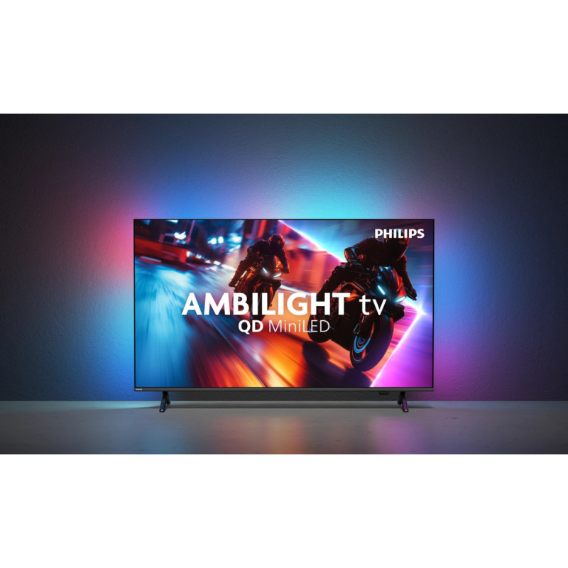 Philips Телевізор 65" Philips MiniLED 4K 144Hz Smart Titan OS Black Ambilight (65MLED920/12)