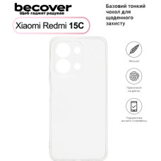 Чехол для мобильного телефона BeCover Xiaomi Redmi 15С 5G (173mm) EU Transparent (713785)