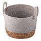 ARDESTO Basket Minimalism 28x28x22cm, paper twine, cottail grass, grey (ARHC2507RG) ARDESTO Basket Minimalism 28x28x22cm, paper twine, cottail grass, grey (ARHC2507RG)