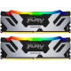 Модуль памяти для компьютера DDR5 96GB (2x48GB) 6000 MHz Renegade RGB XMP Kingston Fury (ex.HyperX) (KF560C32RSAK2-96)