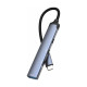 Концентратор ColorWay USB-C 4-in-1 USB-C2.0х3/USB3.0 (CW-HUB07)