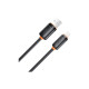 Дата кабель USB 2.0 AM to Lightning 2.0m 3A black XO (NB302-AI-2.black)