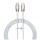 Дата кабель USB-C to USB-C 1.0m 100W white Baseus (CADH000702)