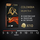 L`OR Кава L`OR капсули Espresso Colombia, 100% арабіка, 10шт, Nespresso (8711000360613)