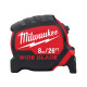 Milwaukee Рулетка Milwaukee WIDE BLADE, 8мх26фтх33мм, з фіксатором змотування, АБС-пластик (4932471818)