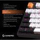 Клавиатура GamePro MK170B Hot-Swap Red Swich RGB USB UA Black (MK170B)