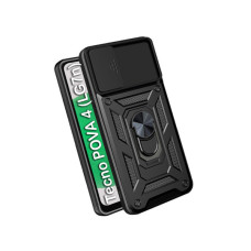 Чехол для мобильного телефона BeCover Military Tecno POVA 4 (LG7n) Black (709154)