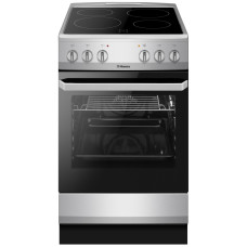 Hansa Cooker electrical glass-ceramic, 62L, 50x60cm, convection, inox (FCCS56069)