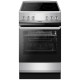Hansa Cooker electrical glass-ceramic, 62L, 50x60cm, convection, inox (FCCS56069)