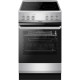 Hansa Cooker electrical glass-ceramic, 62L, 50x60cm, convection, inox (FCCS56069)