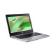 Acer Ноутбук Acer Chromebook CB311-12H 11" IPS, Intel C N100, 8GB, F128GB, UMA, ChromeOS, сріблястий (NX.KX1EU.001)