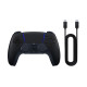 PlayStation Геймпад 5 Dualsense BT, Midnight Black (USB-C кабель) (1000051651)