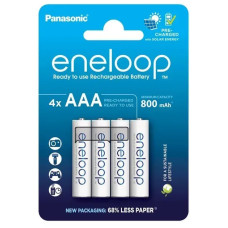 Panasonic Eneloop AAA 800 4BP mAh NI-MH (BK-4MCDE/4CP)