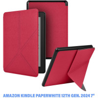 Чехол для электронной книги BeCover Ultra Slim Origami Amazon Kindle Paperwhite 12th Gen. 2024 7"/Colorsoft (2024) Red (712841)