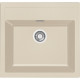 Franke Kitchen Sink Sirius tectonite, rectang., no drainboard, 560х530х200mm, bowl - 1, over-mounted, beige (143.0691.532)