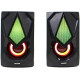 Microlab Акустична система MICROLAB B-25 2.0, USB, LED, чорний