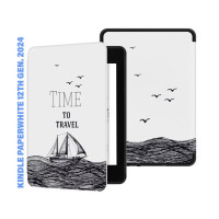 Чехол для электронной книги BeCover Smart Case Amazon Kindle Paperwhite 12th Gen. 2024 7"/Colorsoft (2024) Time To Travel (712859)