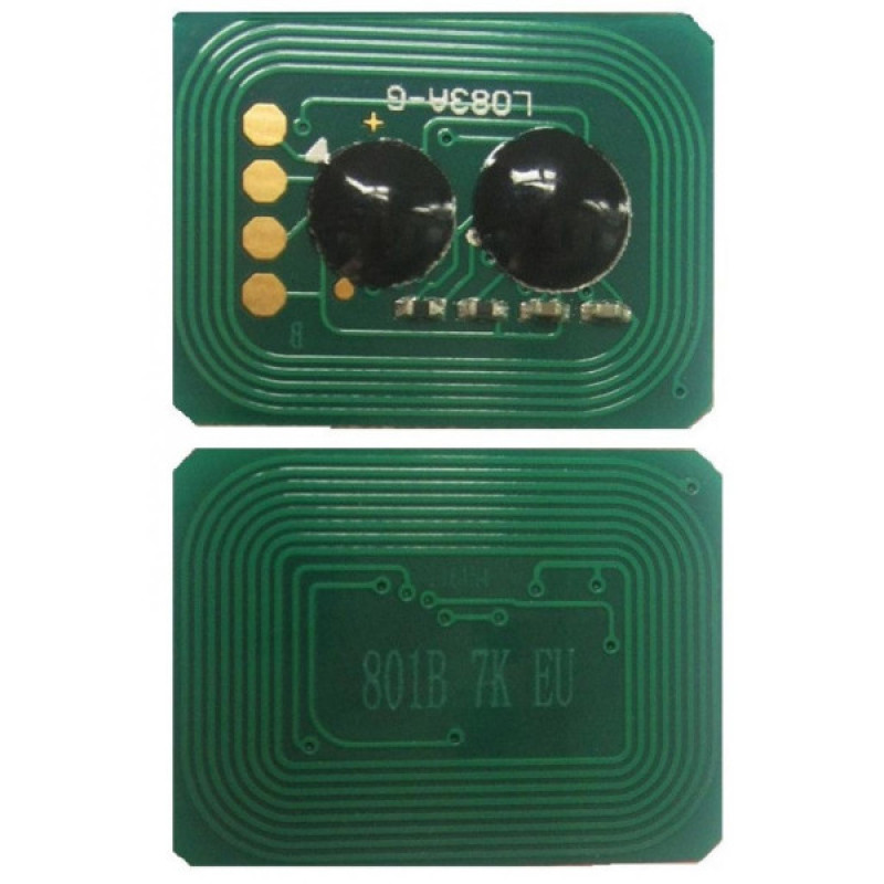 Чип для картриджа OKI C5650/5750, 2K Yellow BASF (BASF-CH-5650Y)
