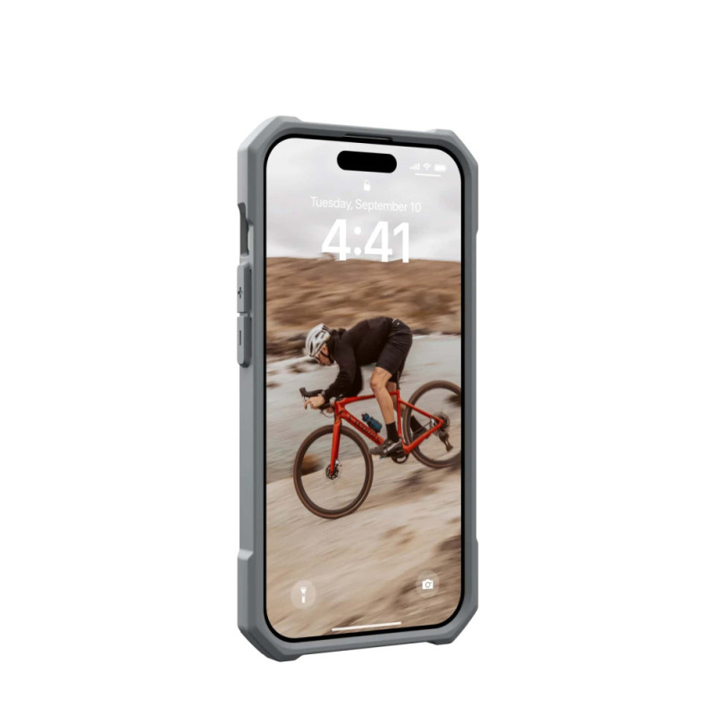 UAG Apple iPhone 15 Pro Essential Armor Magsafe, Silver