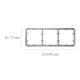 Ajax Frame 3 seats for LightSwitch (000029757)