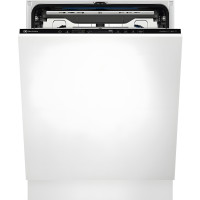Electrolux Посудомийна машина вбудована, 13компл., A+++, 60см, дисплей, інвертор, 3й кошик, ComfortLift, чорний (EEC87310W)