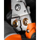 Neo Tools Crimping pliers, for crimping tips 0.8-3.2 mm sq., 180 mm (01-549)