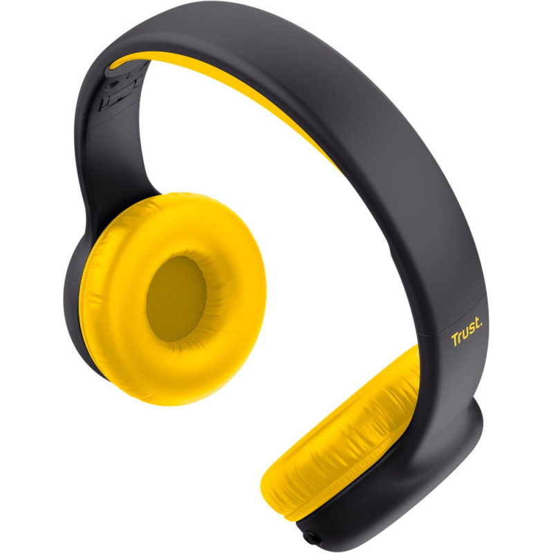 Trust Наушники On-ear Nouna Kids, Wireless, Mic, Черный (25405_TRUST)