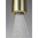 Deante Shower set Silia with mixer, shower head, hand shower, handle - concealed, brushed gold (NQS_R9XK)