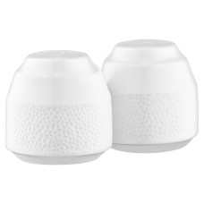 ARDESTO Set for salt and pepper Ancona, 2 pcs, 5.4х5.5cm, porcelain, white (AR3562)
