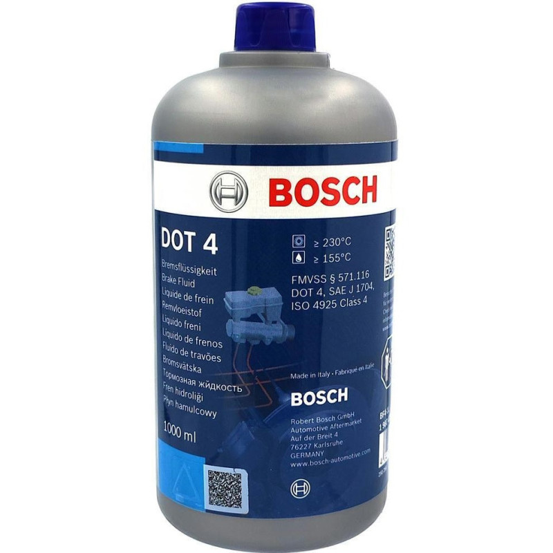 Bosch Гальмівна рідина Bosch DOT-4 1л (1 987 479 107) (1987479107)