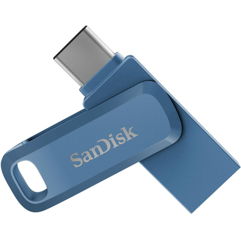 SanDisk Накопитель 64GB USB-Type C Ultra Dual Drive Go Navy Blue (SDDDC3-064G-G46NB)
