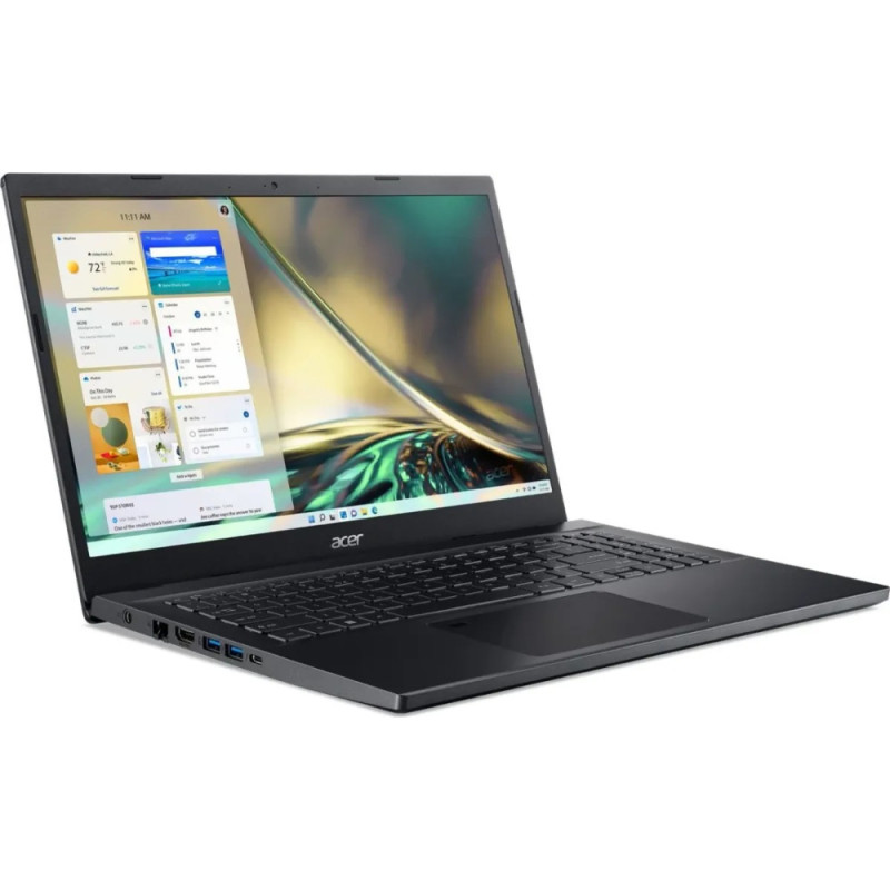 Acer Ноутбук Aspire 7 A715-76G 15.6" FHD IPS, Intel i5-12450H, 16GB, F512GB, NVD3050-4, Lin, черный (NH.QMFEU.003)