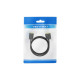 Кабель мультимедийный DVI M to VGA M 1.5m 24+1pin black Vention (EABBG)