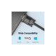 Кабель мультимедийный DVI M to VGA M 1.5m 24+1pin black Vention (EABBG)