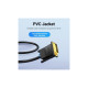 Кабель мультимедийный DVI M to VGA M 1.5m 24+1pin black Vention (EABBG)
