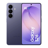 Samsung Смартфон Galaxy S26 5G (S942) 6.3' 12/256ГБ, 2SIM, 4300мА•год, фіолетовий (SM-S942BZVGEUC)