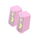 Акустическая система Havit HV-SK202 USB 2.0 Pink (6939119024048)