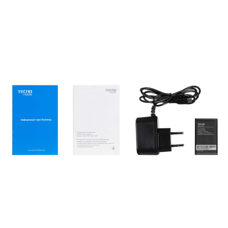 TECNO Mobile phone T301 2SIM Deep Blue (4895180778681)