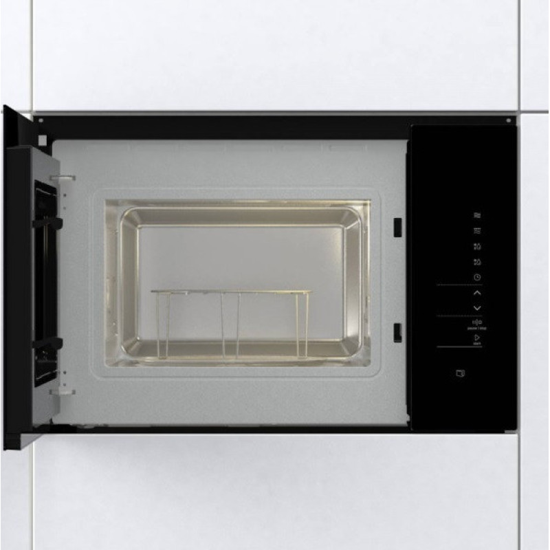 Gorenje Microwave oven built-in, 25L, 900W, grill, display, invertor, black (BMI251SG3BG)