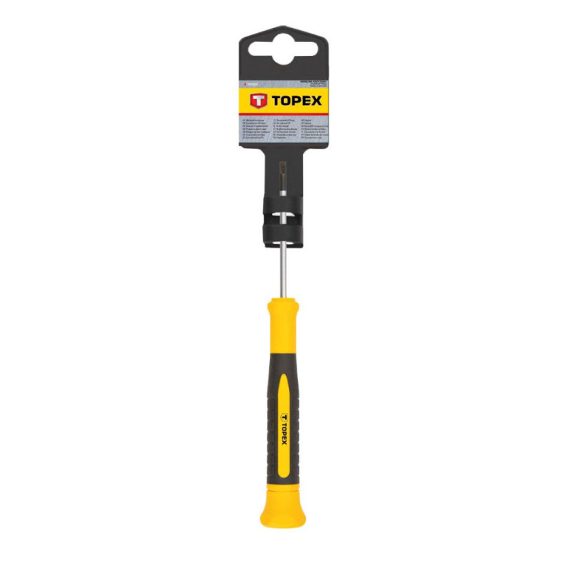 Topex Викрутка, прецизійна, плоска, SL2.5х50 мм (39D771)