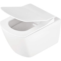 Deante Wall-mounted toilet bowl Anemon Zero rimless, no seat, white (CDZ_6ZPW)