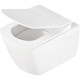 Deante Wall-mounted toilet bowl Anemon Zero rimless, no seat, white (CDZ_6ZPW)