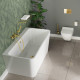 Deante Wall-mounted toilet bowl Anemon Zero rimless, no seat, white (CDZ_6ZPW)