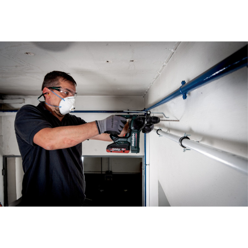 Metabo Cordless Rotary Hammer BH 18 LTX BL 16, 18V, SDS-plus, 1.3J, 2 modes, 0-730rpm, 1.6kg, SOLO (600324850)