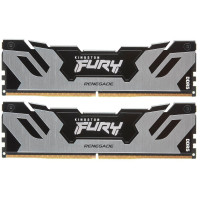 Kingston Memory DDR5 32GB KIT (16GBx2) 6000 FURY Renegade Silver (KF560C32RSK2-32)