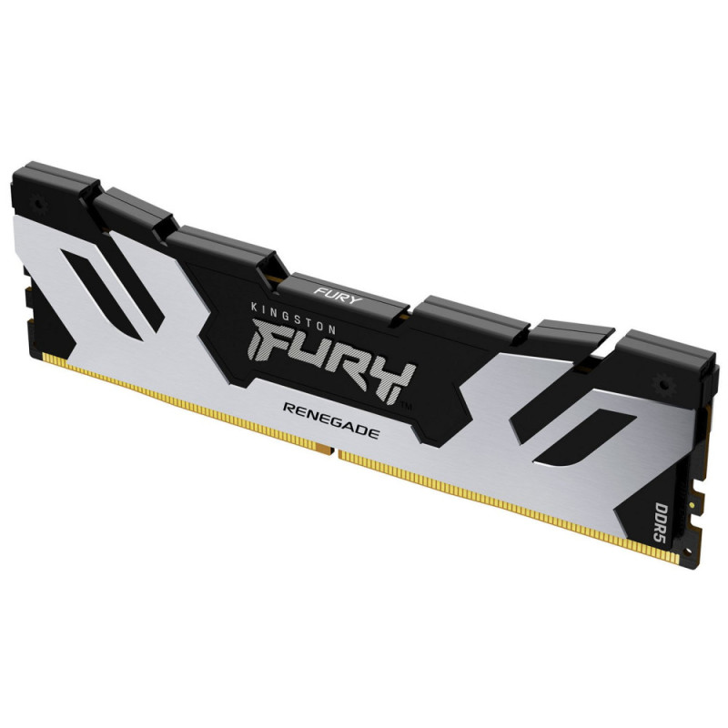 Kingston Memory DDR5 32GB KIT (16GBx2) 6000 FURY Renegade Silver (KF560C32RSK2-32)