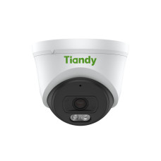 Tiandy IP Camera TC-C34XN Spec:I3W/E/Y/2.8mm/V4.2, 4MP, Color Maker Turret, 2.8mm, f/1.6, LED15m, IR30m, DC12V, PoE, IP67 (TC-C34XN_W)
