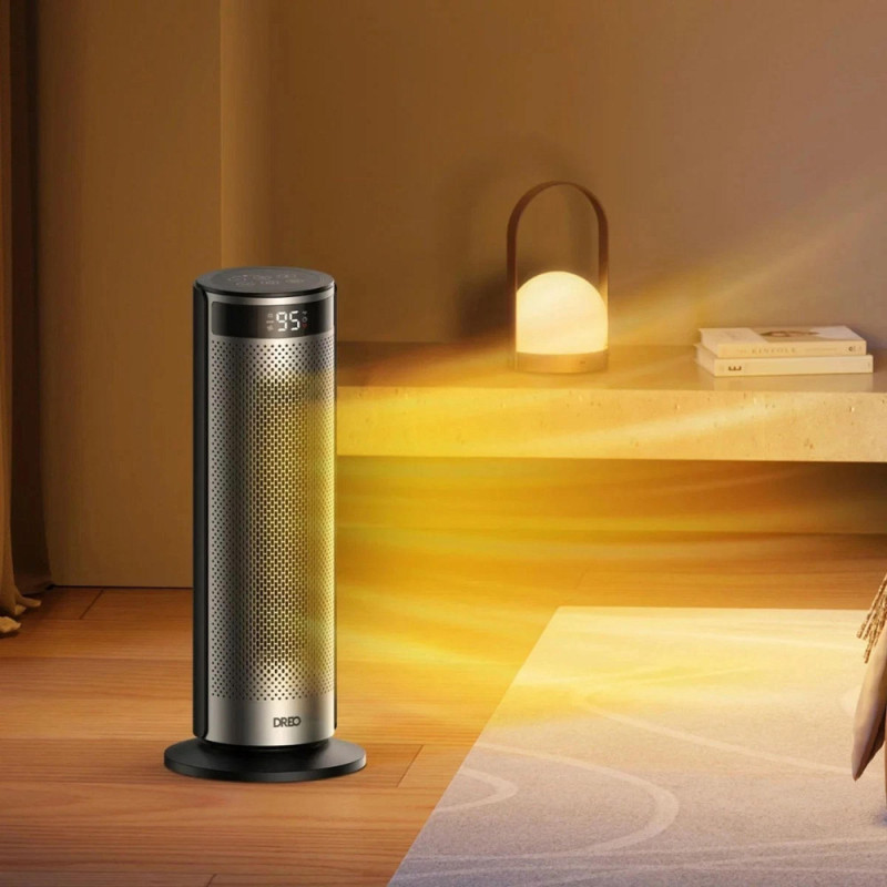 XIAOMI Тепловентилятор Dreo, 25м2, 2000Вт, електр. упр-ння, керамич.нагрів.елемент, пульт ДУ, 4 швидк, срібний (DR-HSH028) XIAOMI Тепловентилятор Dreo, 25м2, 2000Вт, електр. упр-ння, керамич.нагрів.елемент, пульт ДУ, 4 швидк, срібний (DR-HSH028)